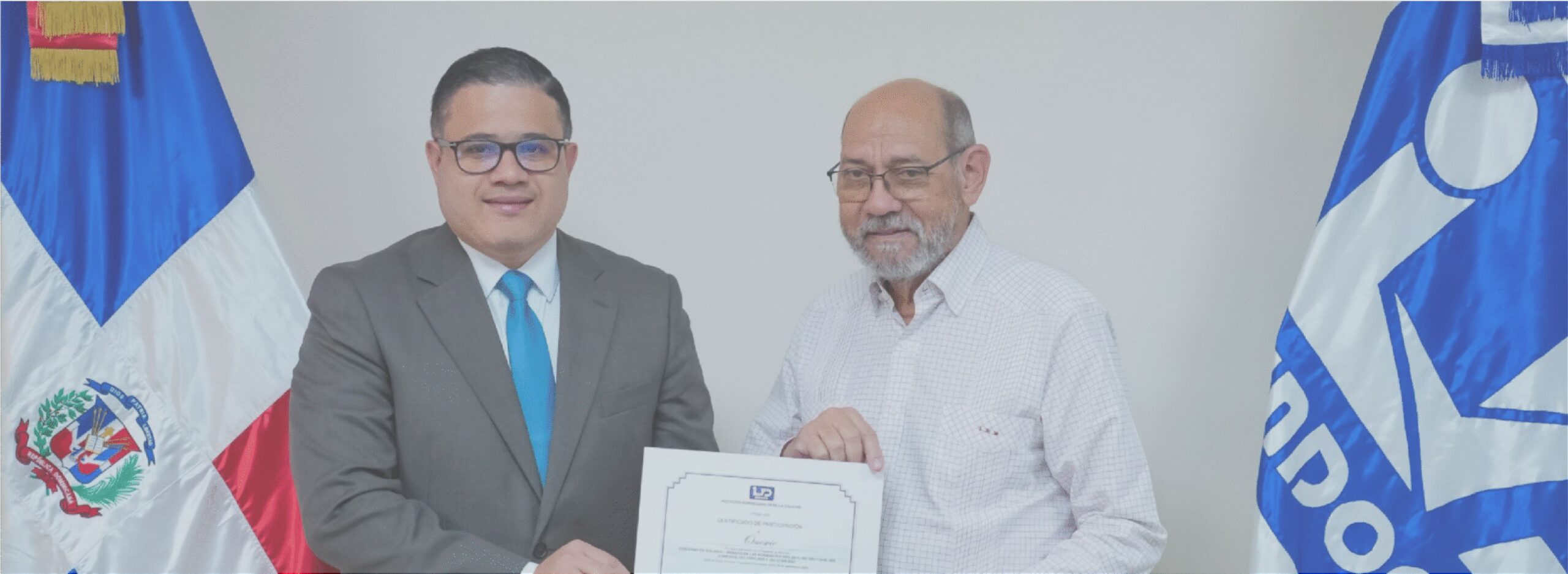 Onesvie recibe certificado de participación en programas de formación en normas internacionales